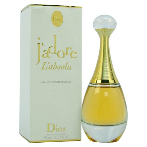 dior j adore absolu eau de parfum absolue 75 ml|dior j'adore fragrantica.